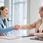 Employees,,Handshake,And,Contract,Agreement,,Job,Hiring,And,Hr,Manager
